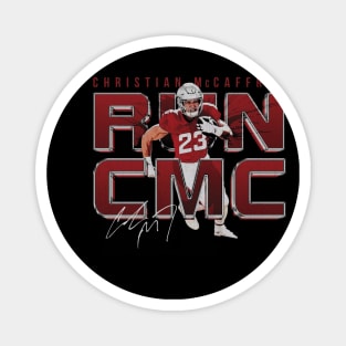 Christian McCaffrey San Francisco Run CMC Metal Magnet